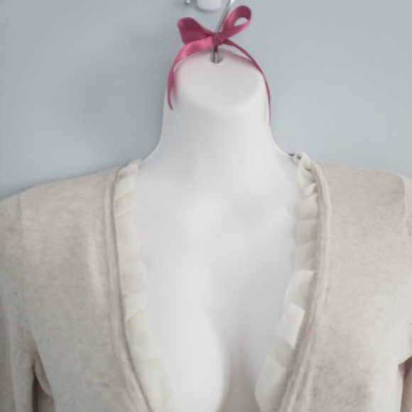 Old Navy Ruffle Collar Cardigan - Picture 2 of 4